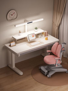 SAMEDREAM | Adjustable Solid Wood Children Study Desk Set