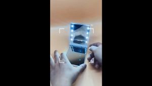 Kaca Cermin Kosmetik Cantik Lampu LED