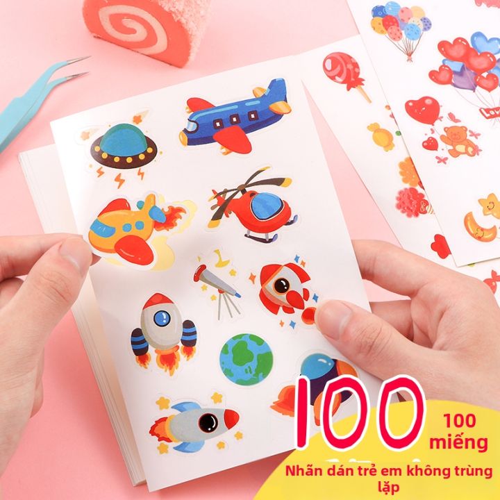 Đồ Chơi Trẻ Em Sticker Hoạt Hình Giáo Dục Sớm Cho Trẻ Mẫu Giáo Sticker ...
