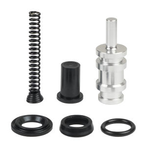 Bộ Dụng Cụ Tái Tạo Xi Lanh Chính Phía Trước Harley Đường Kính 11/16 Inch Dành Cho Các Mẫu Xe Phanh Đĩa Đôi Phù Hợp Với Bơm & Phụ Tùng Black Works Racing MP-1201-S ABS
