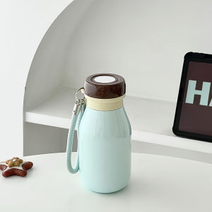 Stylish Ins Style Thermal Cup with Straw