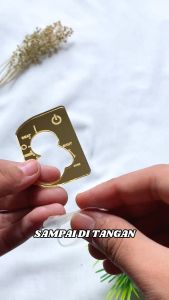 EMBLEM KUNCI AKRILIK / EMBLEM COVER KONTAK MOTOR BEAT DELUXE BEAT STREET SCOOPY 2023 KODE EK AM 07