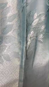 ผ้าม่านหน้าต่าง กันแสง UV 90% เจาะห่วงตาไก่ หน้าเดียว มี 4 สี