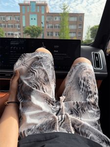 Vintage Tiger Pattern Five-Piece Shorts Quick-Dry
