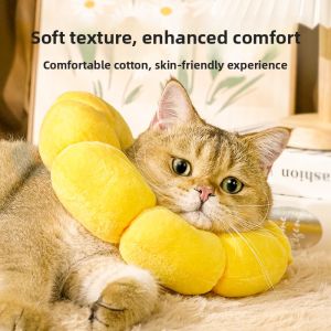 MONLEYTA | Elizabethan Cat Neuter Collar Dog Bite Proof Anti Lick Pet Supplies Cat Neck Ring Dog Scarf Universal Size For All Pets