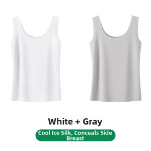 MiiOW | Anti-Slip Underwire Camisole Summer Lightweight Seamless Ice Silk Underwear