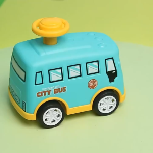 Blink Mini City Bus Warna RANDOM Mainan Bis Sekolah Kota Tekan Jalan