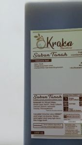 Kraka Sabun Tanah Cair 1 Liter Penghilang Najis Untuk Tubuh 1 Liter