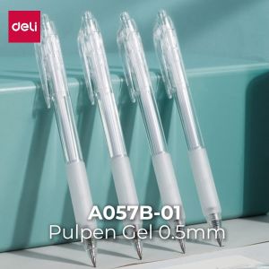 Deli Gel Pen Pulpen Gel warna Hitam A057B-01 (Box)