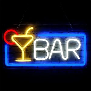 นีออน LED ป้ายเบียร์ Time Shop Bar ร้านอาหารโรงแรม KTV Decor Neon Bar ป้าย LED ป้ายบาร์สําหรับ Home Bar Pub PARTY Club Wall Decor