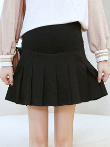 กระโปรงสั้นทรงเอสำหรับคุณแม่ตั้งครรภ์ ช่วงฤดูใบไม้ผลิ ฤดูร้อน ฤดูใบไม้ร่วง กระโปรงสั้นทรงเอ กระโปรงทรงเอ ทรงเอ กระโปรงสั้น ชุดคุณแม่แฟชั่น