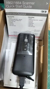 เครื่องอ่านบาร์โค้ดไร้สาย แบบ Bluetooth ยี่ห้อ CipherLab รุ่น 1662