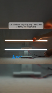 (Rạng Đông) Đèn LED chiếu gương cảm biến chuyển động công suất 8W G04.PIR 8W