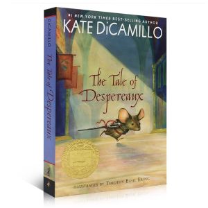The Tale Of Despereaux: การเป็นเรื่องราวของหนูเจ้าหญิงซุปบางส่วนและหลอดด้ายปกอ่อนโดยหนังสือภาษาอังกฤษดั้งเดิมของ Kate DiCamillo
