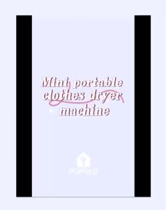 Electric dryer warm air dryer portable mini multifunctional quick dryer one machine multi-purpose shoe dryer