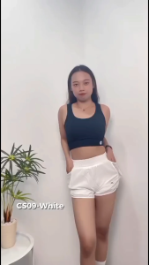 CS QUEEN-Womens Sports Shorts loose casual anti-exposure outdoor sports running fitness quick-drying pants（CS09）