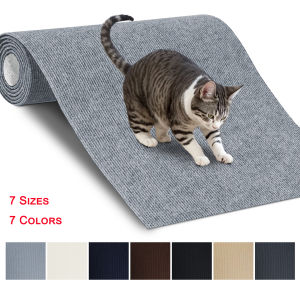 7 Sizes/Colors Cat Scratcher Mat Trimmable Cat Carpet Cat Scratching Carpet Corner Wall Cat DIY Scratch Sofa Furniture Protector