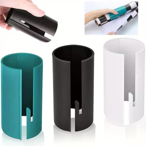 Heavy-Duty Manual Gift Wrap Cutter: No Battery Needed Effortlessly Cuts Wrapping Paper & Plastic Film for Home or Office