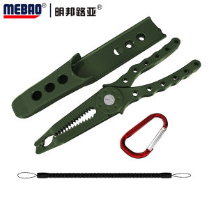 Super Fish Grip Fishing Plier With Pliers Sleeve Telescopic Rope Clip Fishing Tool Ultra-Light Fishing Lip Grip Floating Water Material Does Not Sink Waterproof And Rustless