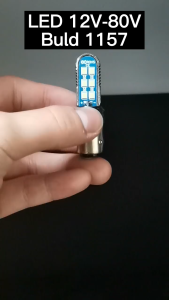 CS 1pc Led 12v 24v 1157 1016 2 Kaki Bulb Flash Brake Lamp Driving Light Mentol Lampu Malam Kecil Brek Kelip Motor Lori