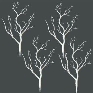 1Pcs 35cm Artificial Coral Branches Fake Plastic Plant for Home Room Christmas Tree Decoration DIY Craft Wreath Accessories