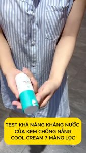 Kem Chống Nắng Cool Cream Face Tuyết Sữa Gạo Dr Lacir SPF 55PA+++ Chính Hãng