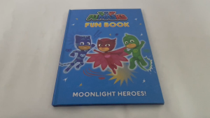 PJ Masks Fun Activity Book for Kids with Puzzles Word Scrambles & Games 72 Pages Hardcover