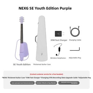Enya NEXG SE Youth Edition 38 Inch Smart Electric Guitar Travel Folk Guitar Automatic Gear Folklore Classical Music Instrument