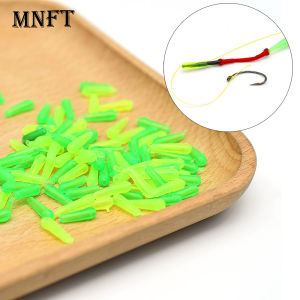 MNFT 50Pcs/100Pcs/200Pcs / Bag Hollow Colored Silicone Float Seat Fishing Tackle Accessories Float Rest Lure Fishing