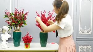 FOREVER - Pohon Cherry Tanaman Hias Artificial Dekorasi Ruang Rumah Dekorasi Imlek