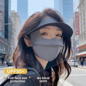 LEDONGDONG | Full Face Sun Protection Face Mask With Sunshade
