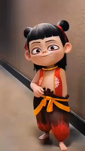 NE ZHA Gantungan Kunci Berubah Wajah Face Changing NE ZHA KeyChain Ganti Face Mainan