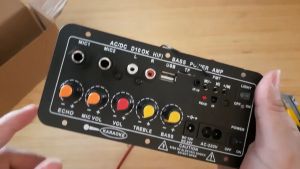 Amplifier Board D10 OK Digital Bluetooth Dual Microphone Karaoke Amp DIY 400W