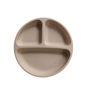 Silicone Tableware Childrens Dinner Plate Divided Dinner Plate Auxiliary Training Tableware Set Snack Bowl