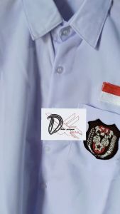 PROMO seragam sekolah baju SD lengan panjang baju cowok/cewek lengan panjang bahan katun OXFORD