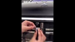 SEAMETAL 2/4PCS Universal Car Camera Lens Protector Anti Scratch Waterproof Car Rear View Backup Camera Cover for Car Accessorie