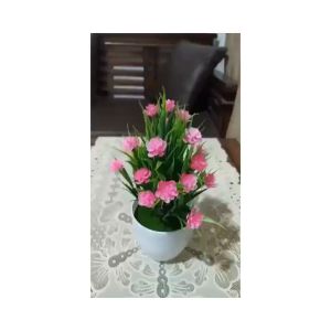 DRPT39 Pot Tanaman Hias Bunga Hias Plastik Ornamen Pot Bonsai Artificial Flower Decoration