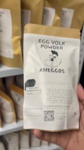 Ameggos Premium Egg Yolk Protein Powder Cooking Essential Seasoning Ingredient (  250g 250 grams ) | EC Universal