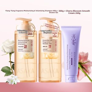 XIAQUXING | Rose Extract Shampoo & Shower Set