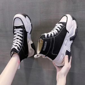 AFRIJA 51 Sepatu Sneakers Wanita Terbaru Cewek Keren Murah Kekinian Perempuan Ootd Cewek Korea Wanita / Sepatu Tinggi Cewek / Sepatu Jalan jalan / Sepatu Olahraga Cewek / Spatu cewe / Sepatu Nongkrong Cewek / Sepatu Fashion Cewek / SNEAKERS WANITA KOREA
