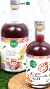 Simply Natural Organic Pomegranate Vinegar | Rich in antioxidants | Support heart & gut healthy