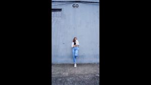 GOJINIEJEANS - Highwaist Kulot Kaki Unfinished - 4342 - SWAG BABY