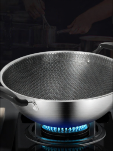 RONGCHUAN | Stainless Steel Frying Pan for Home Use
