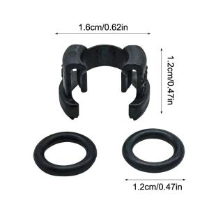 (ZYDD01) 1 Set A/C Condensor Hard Line Lock Clamp Clip For Camry Corolla RAV4 88718-1E150 Air Conditioning Duct Buckle
