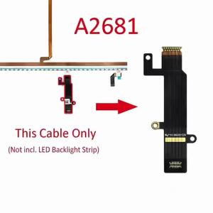 New for Macbook Air M2 13.6" A2681 LCD Backlitght Flex Cable Repair LCD Screen Display Backlight Cable 821-03598-04 2022 Year