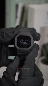 Jam Tangan Wanita Casio G-Shock GMD-S5610BB-1D Black Dial Black Resin Band