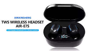 E7S Headset Bluetooth 5.3 Power Bank TWS With Mic 10D Bass Stereo Handset Water Proof Earbud Wireless Earphone