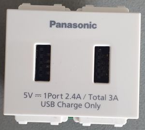 Panasonic WEF 1182-PH 2-Port USB Fast Charger Device only