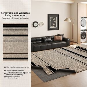 AOVOC | Luxurious and Stain-Resistant Machine Washable Rug