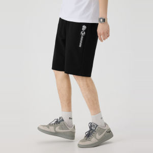 Quần Short Dệt Kim Thường Ngày Dáng Rộng Cho Nam Mùa Hè 2024 Quần Thể Thao Ngoài Trời Dài Năm Inch Quần Ống Đứng Thoải Mái Thoáng Khí